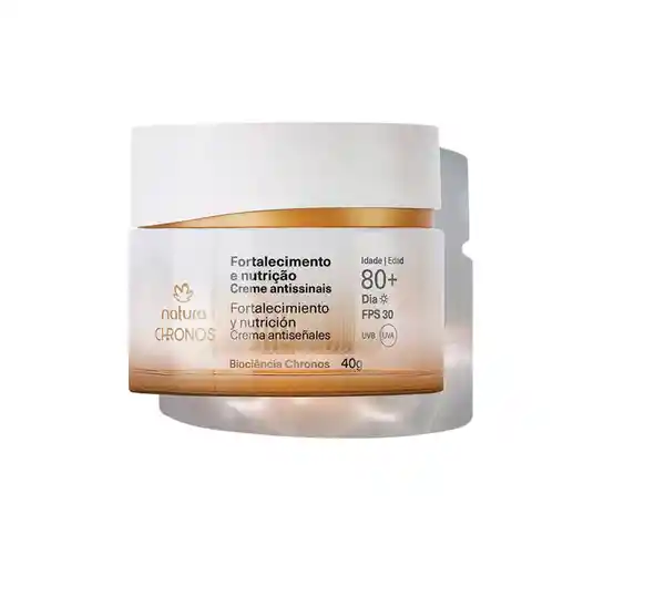 Crema Fortalecimiento y Nutrición 80+ Día Derma Chronos