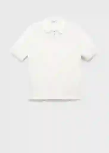 Camiseta Polo Canario Crudo Talla XL Hombre Mango
