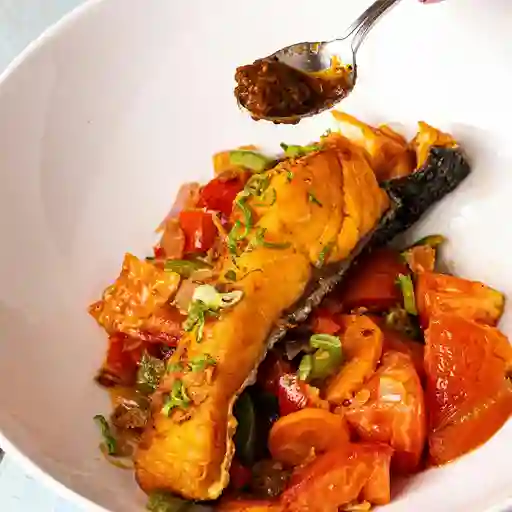 Salmón toscano