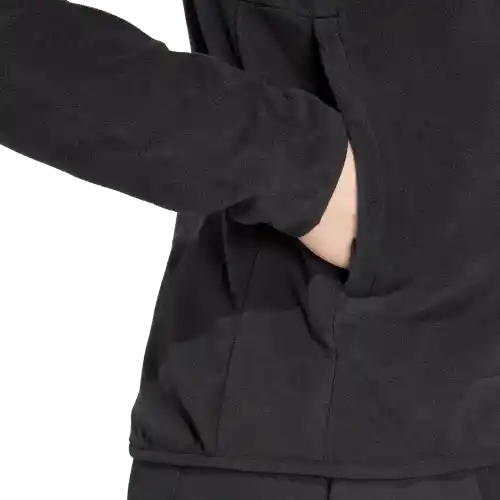 Adidas Chaqueta W Fleece Para Outdoor de Mujer Negro Talla S