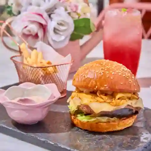 Rose Tropical Burger con Alioli Souchon