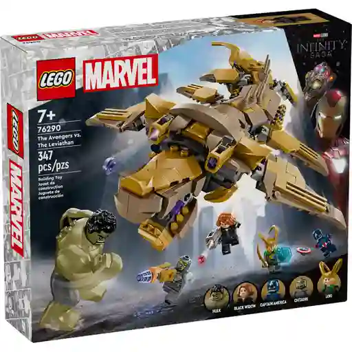 Set Construcción Vengadores vs. Leviatán Lego