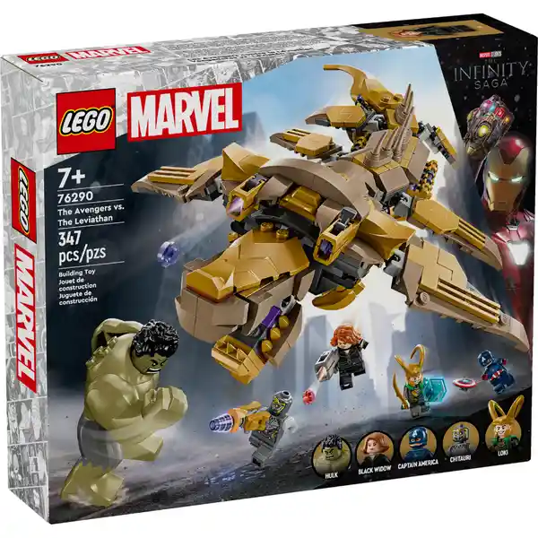 Set Construcción Vengadores vs. Leviatán Lego