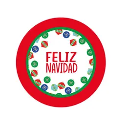 Plato Ecologico Navidad 1 Nico Fp9-Rn