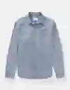 Camisa Hombre Azul Talla: MEDIUM 2608915 American Eagle