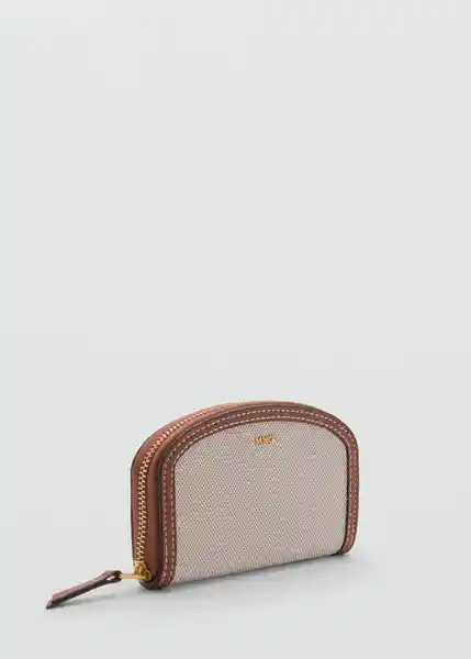 Billetera M Marais Cuero Talla 99 Mujer Mango