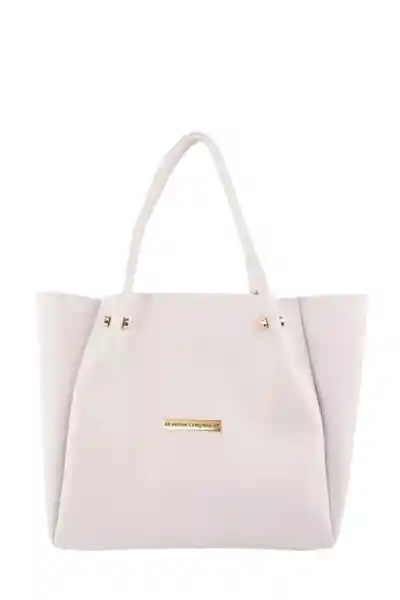 Bolso Dauphine Marfil Mercedes Campuzano