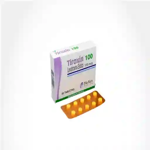 Tiroxin Metlenfarma 100 Mcg Caja X 50 Tabletas