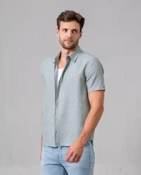 Camisa Hombre Verde Ambiente Medio Talla L 43987 Rifle