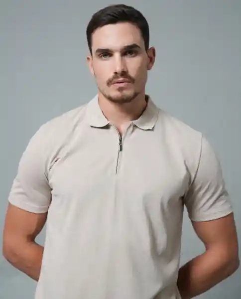 Camiseta Polo Hombre Beige Talla XL 199G100_BEI130607 Rifle