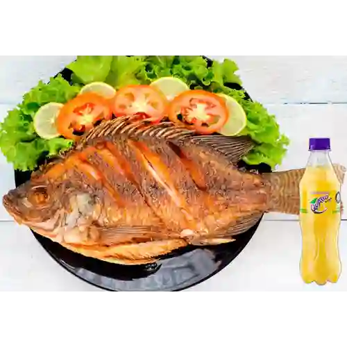 Combo Mojarra Frita + Quatro Original 400ML