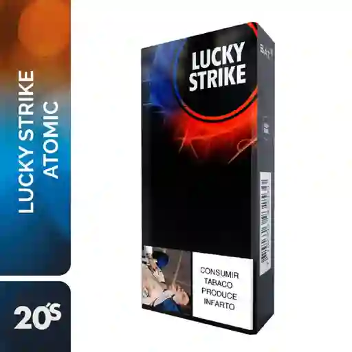 Cigarrillo Cartón Lucky Strike Atomic 20´S