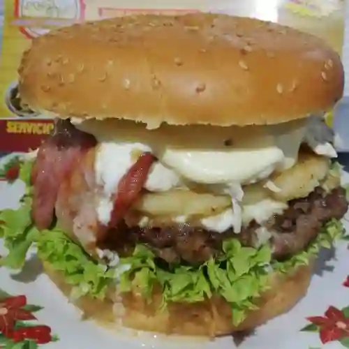 Hamburguesa Especial Al Carbón