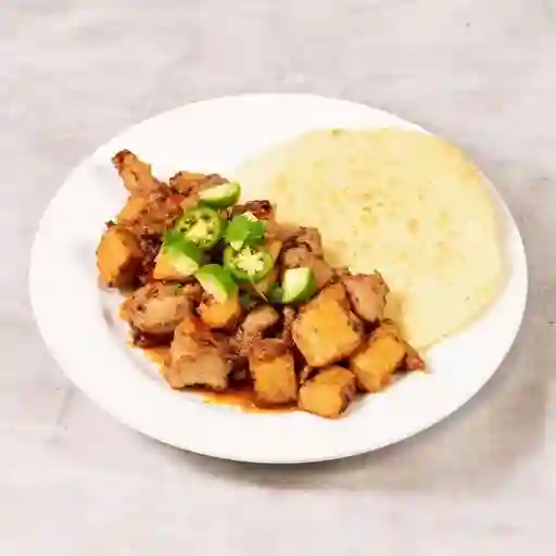 Fajitas de cerdo sencillo o mixto