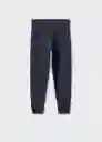 Pantalón Francia5 Navy Talla 07 Niños Mango