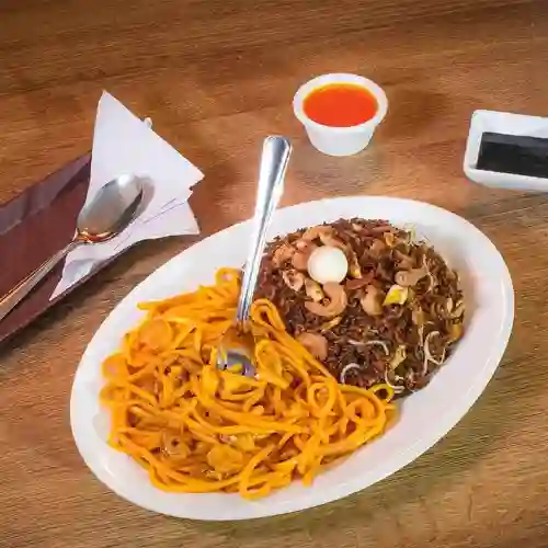 Combinado con Spaghetti