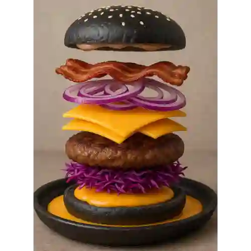 Hamburguesa Piscina de Cheddar