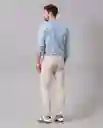 Pantalón 5 Bolsillos Crudo Sintético Claro T 36 25358 Rifle