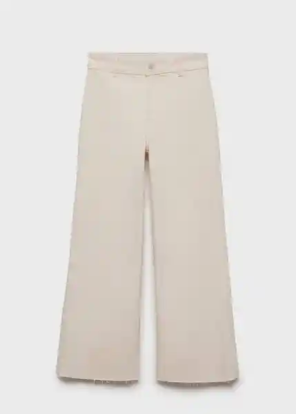 Jean Catherin Offwhite Talla 32 Mujer Mango