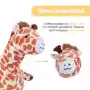 Peluche Redondo Jirafa Marrón Miniso