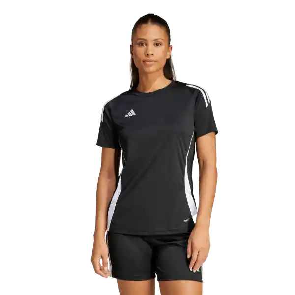 Adidas Camiseta Tiro24 Jsyw Fútbol Mujer Negro Talla XS