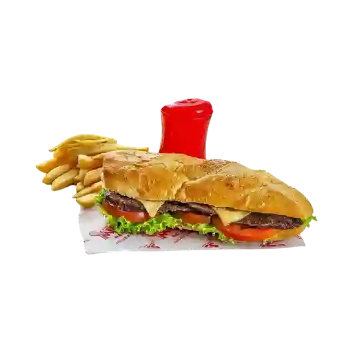 Sándwich Lomito de Res en Combo