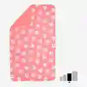 Nabaiji Toalla de Microfibra Rosa Talla L 80 x 130 cm