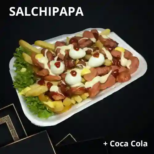 Salchipapa para 2 Personas