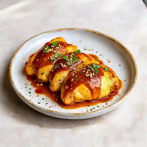 Bombones De Pollo Al Horno