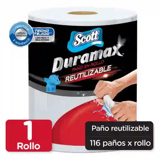 Duramax Toalla de Papel Reutilizable 1 Rollo 116H