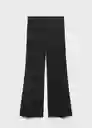 Pantalón Irise Gris Oscuro Vigoré Talla 38 Mujer Mango