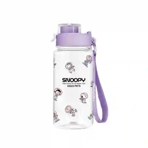 Botella de Plástico de Con Correa Snoopy 640 mL Miniso