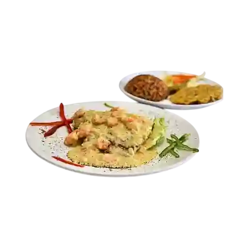 Filete de Róbalo Al Camarón