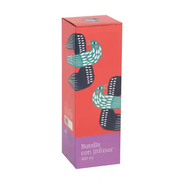 Botella Vidrio té Diseño 0003 Casaideas