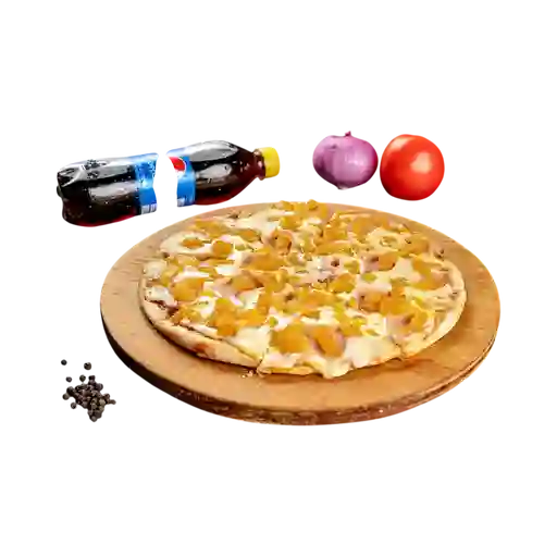 1 Pizza Hawaiana + 1 Gaseosa