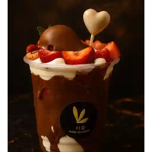 Fresas con crema baileys 14oz
