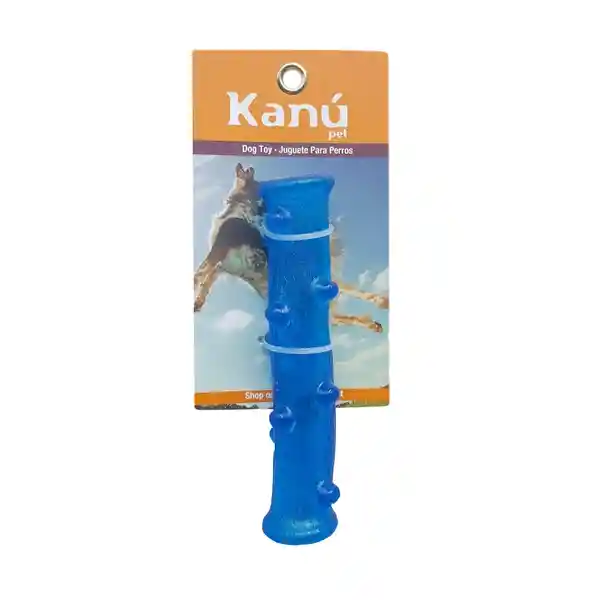 Kanu Juguete Para Perro Porta Snack Stick Azul