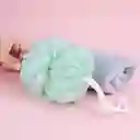 Esponja de Baño de Doble Bola Verde Claro Miniso