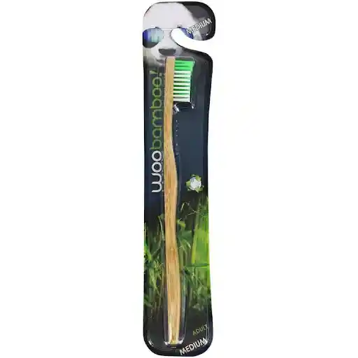  Woo Bamboo  Cepillo Dientes Medio 