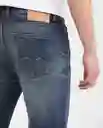 Jean Straight-Morrison Azul Clásico Oscuro Talla 36/32 Chevignon