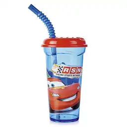 Estra Vaso Con Pitillo Cars de 400 mL 4-1032820