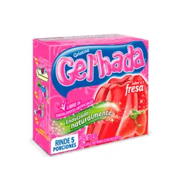 Gel'hada Gelatina de Fresa