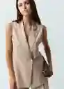 Chaqueta Mujer Beige Humus Medio M 521G055 Naf Naf