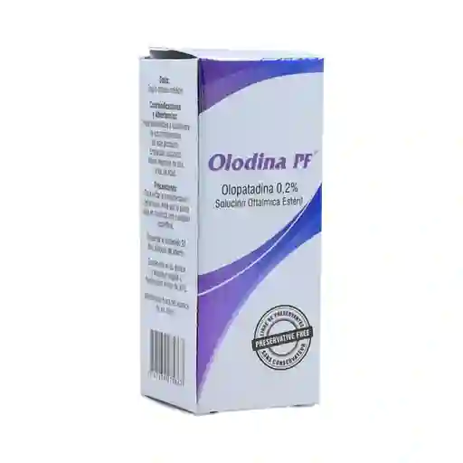 Optha Olodina PF Solución Oftalmológica Estéril (0.2%)