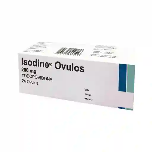 Isodine Óvulos Yodopovidona (200mg)