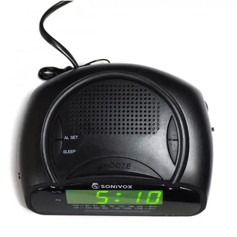 Sonivox Radio Reloj Despertador Vd-Rc757