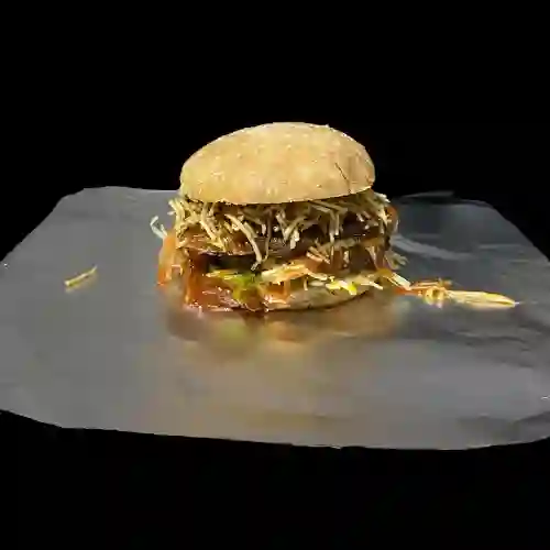 Burger Doble+papas a la Francesa+gaseosa