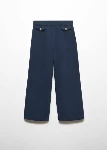 Pantalón Marisol Navy Talla 12 Niñas Mango