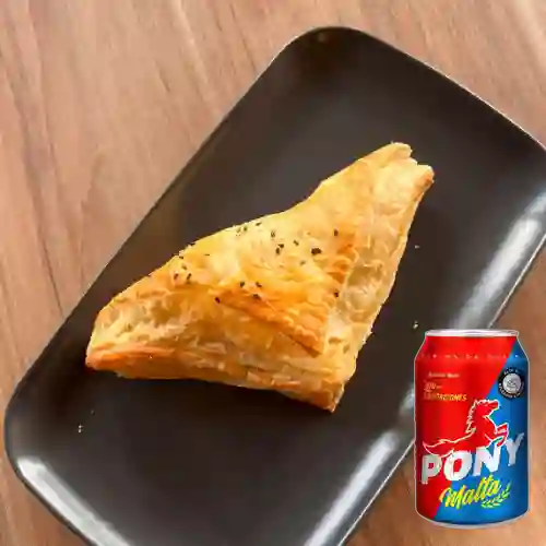 Combo Pastel de Pollo + Pony Malta Lata 330ml
