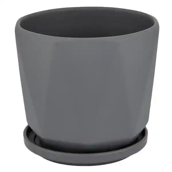 Tierra Negra Maceta de Cerámica HY70010 P22 D. C
